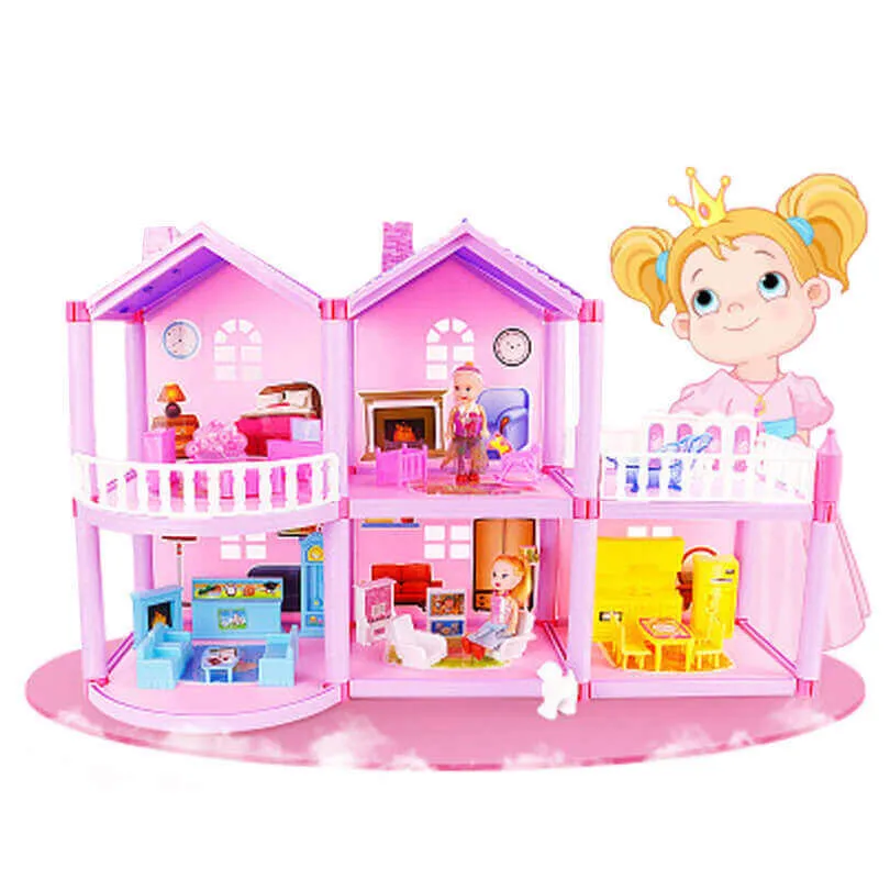Enchanted Dream Eco-Friendly DIY Dollhouse Set