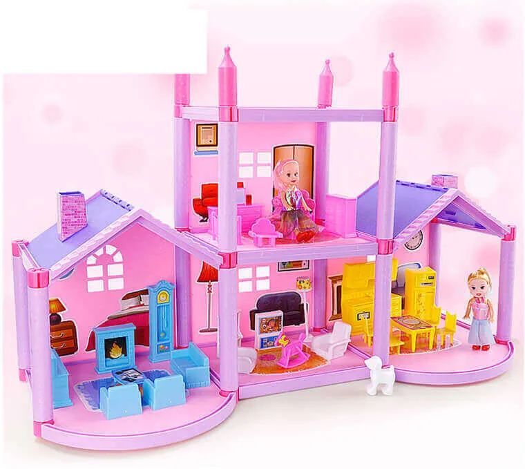 Enchanted Dream Eco-Friendly DIY Dollhouse Set