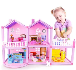 Enchanted Dream Eco-Friendly DIY Dollhouse Set