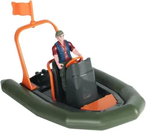 ERINGOGO Interactive Farm Plaything Miniature Airship Model Set Farm Driver Figures Boys and Girls Educational Toy