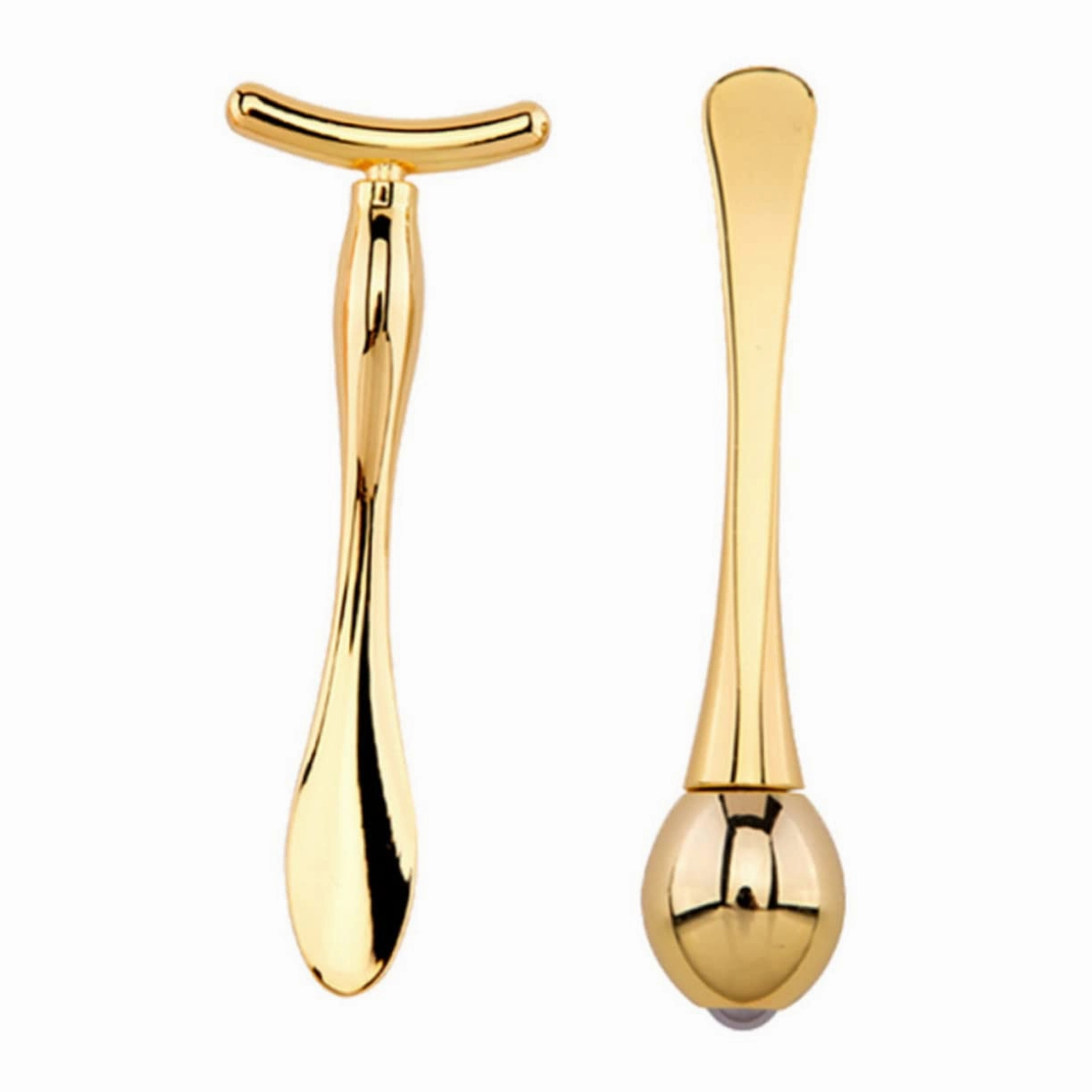 Essence Bar Mask Spoon Included Eye Massage Roller Set for Women's Beauty Routine