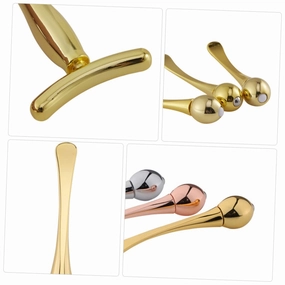 Essence Bar Mask Spoon Included Eye Massage Roller Set for Women's Beauty Routine