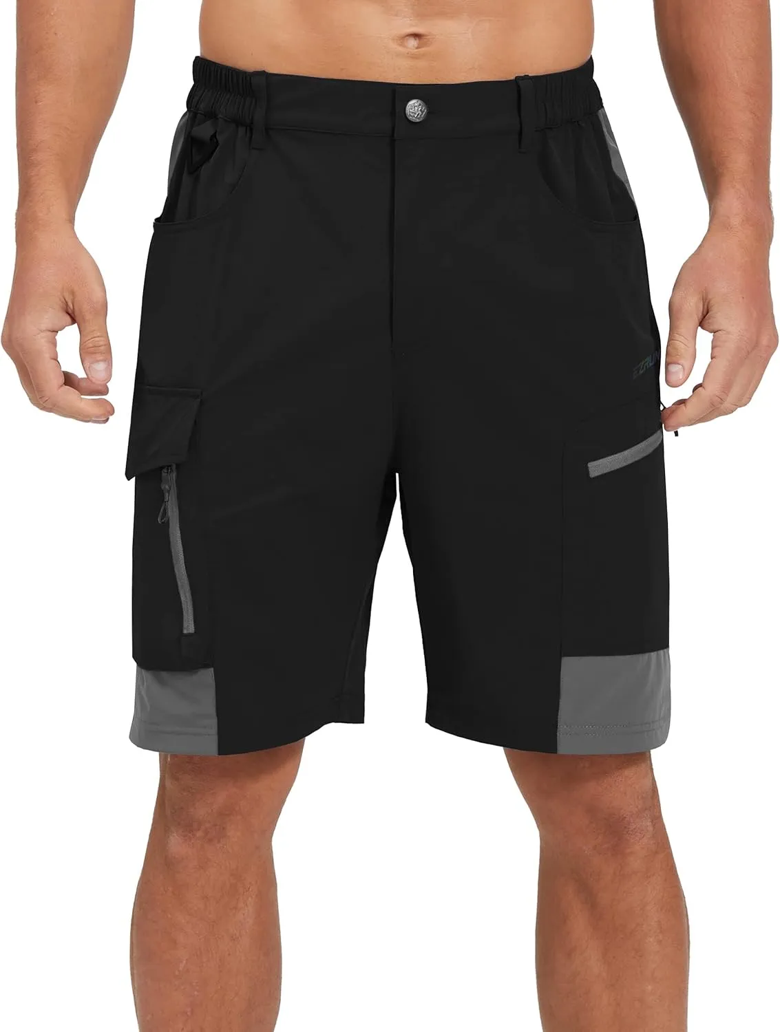 EZRUN Men's Hiking Cargo Shorts Quick Dry Golf Outdoor Work Tactical Shorts with Multi Pocket for Fishing Travel
