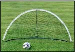 FastGoal Portable Soccer Goal with Quick Setup, 3'6" H x 6'6" W, Green