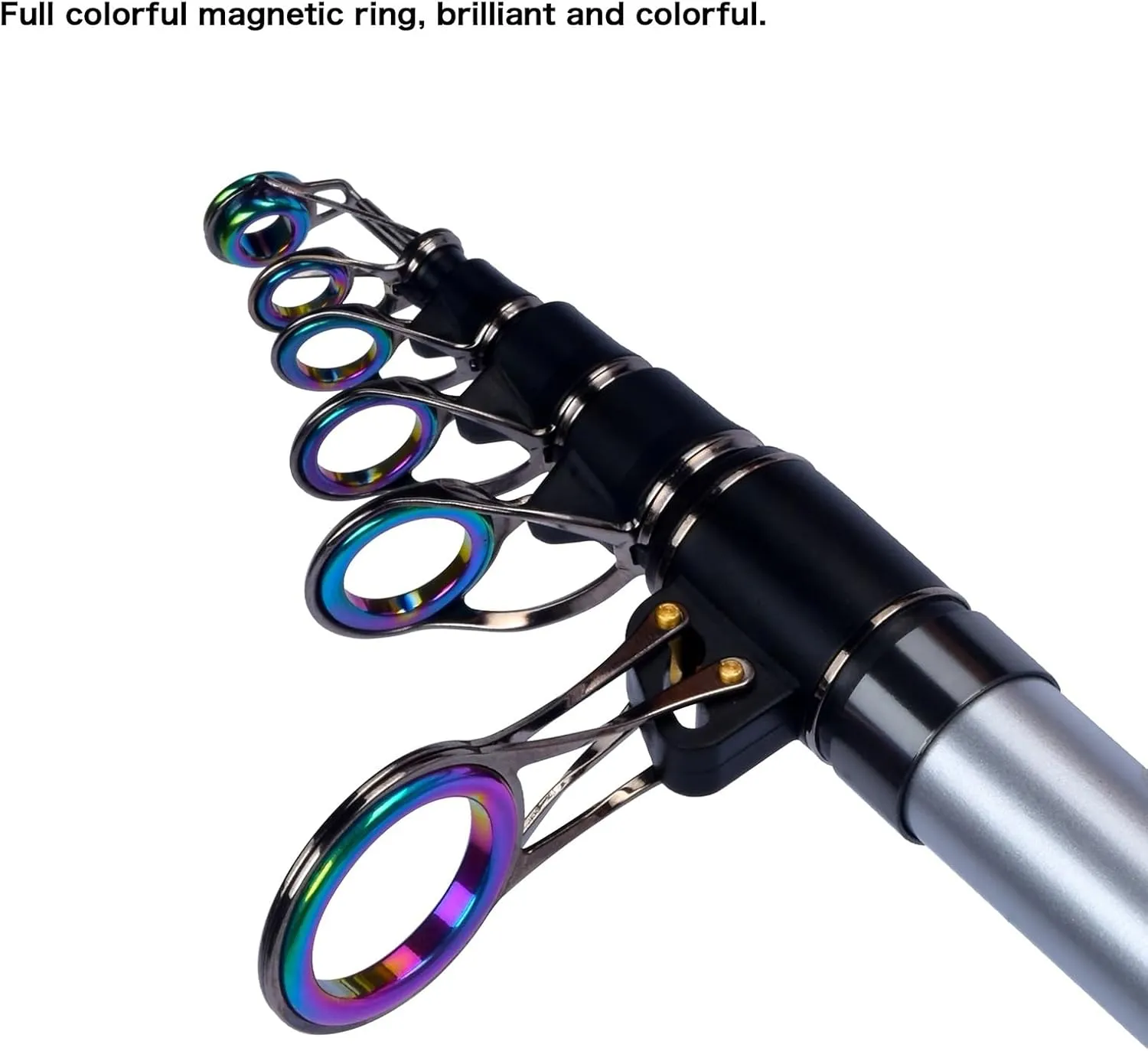Fishing Rod Telescopic Fishing Surf Rod Travel Spinning Power 60-200g Throw Surfcasting Shore Casting Pole 5.3/5.0/4.5/4.2/4.05/3.9m Fishing Pole