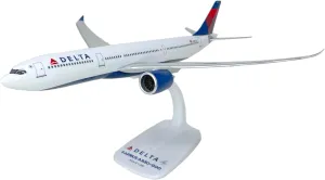 Flight Miniatures Delta (07-Cur) A330-900 Neo 1:200 Scale - Plastic Snap-Fit Model Airplane - Collectible Replica of Delta Airlines Aircraft - Part# AAB-33090H-001