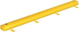 Flood Barrier,24 ft Length x 12 in Height, Reusable PVC Water Diversion Tubes, Flood Bag,Water Barrier for Flooding with Waterproof Effect,for Home, Door, Garage,288.7 Gallon Capacity,Yellow