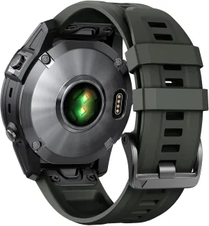 For Fenix 8 Replacement Band 22mm Fenix 7 Bands Fenix 6 Quickfit Watch Band Fenix 5 Plus Silicone Wristband Fenix 6 pro Sports Smart watch Band