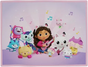 Franco DreamWorks Gabby's Dollhouse Kids Room Non Slip Area Rug, 69 in x 52 in, (Official Licensed Product)