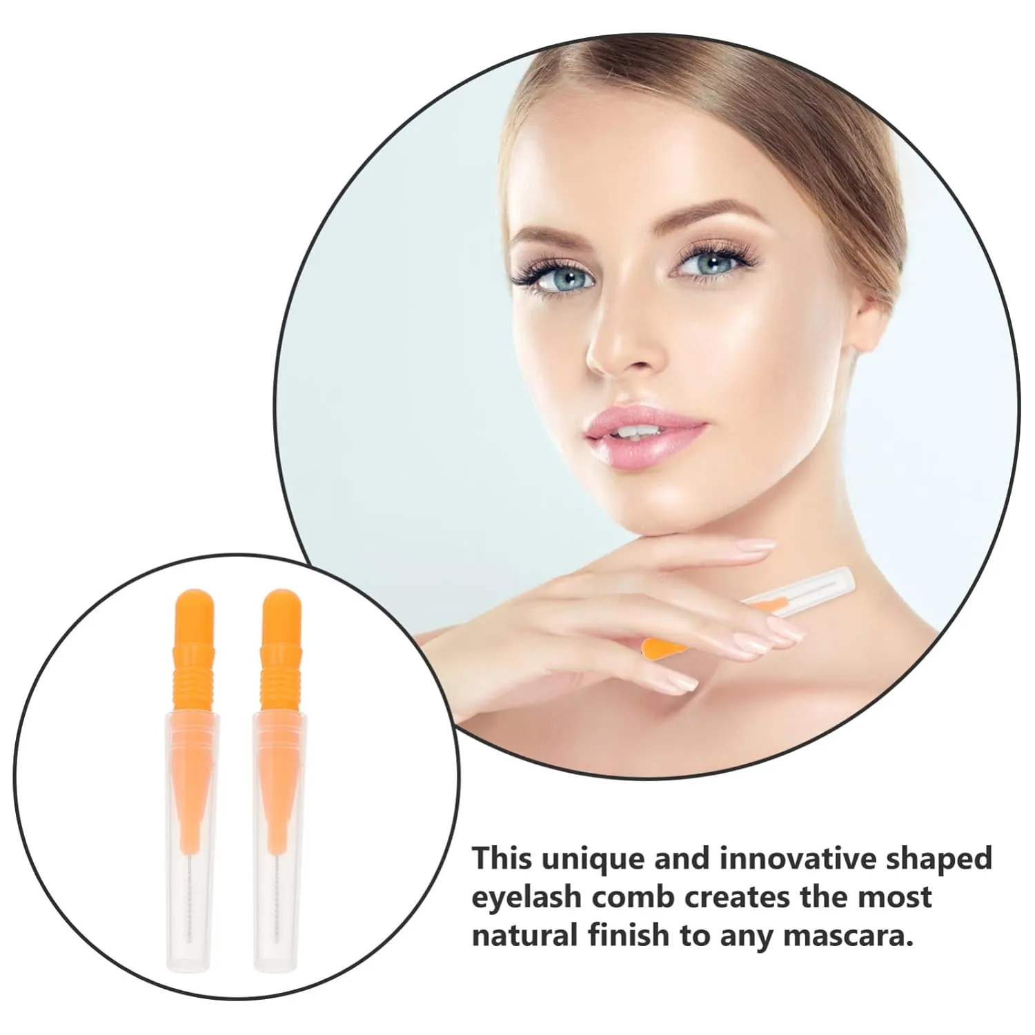 FRCOLOR 4sets Makeup Tools Set Mini Brush Eyebrow Brush Tooth Portable Cosmetic for Travel 20pcs*4