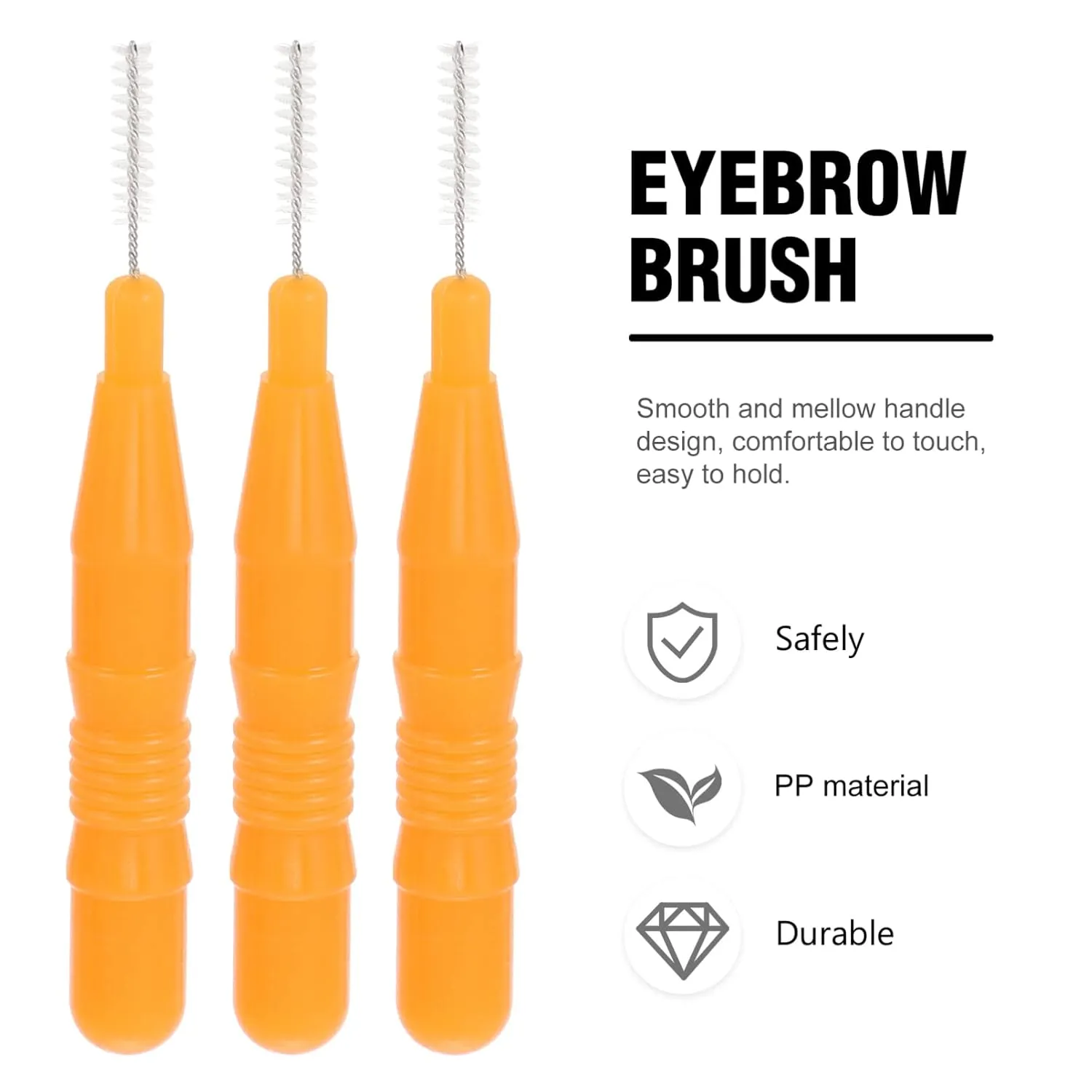 FRCOLOR 4sets Makeup Tools Set Mini Brush Eyebrow Brush Tooth Portable Cosmetic for Travel 20pcs*4