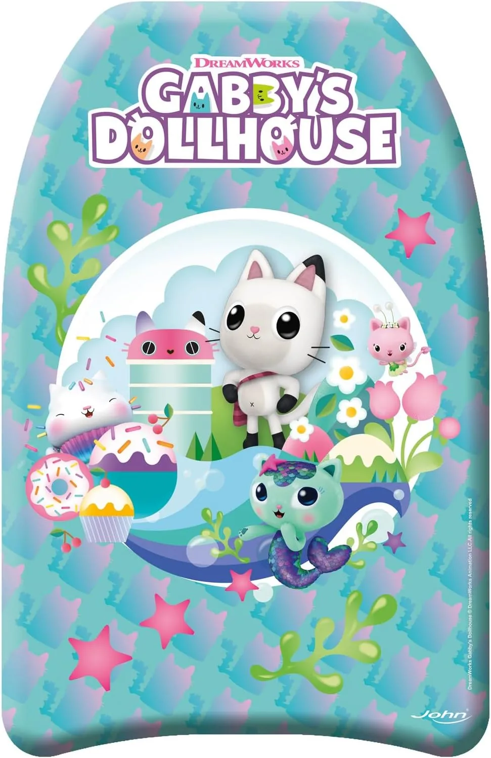 Gabbys Dollhouse Swimming Board Green Violet Assorted
