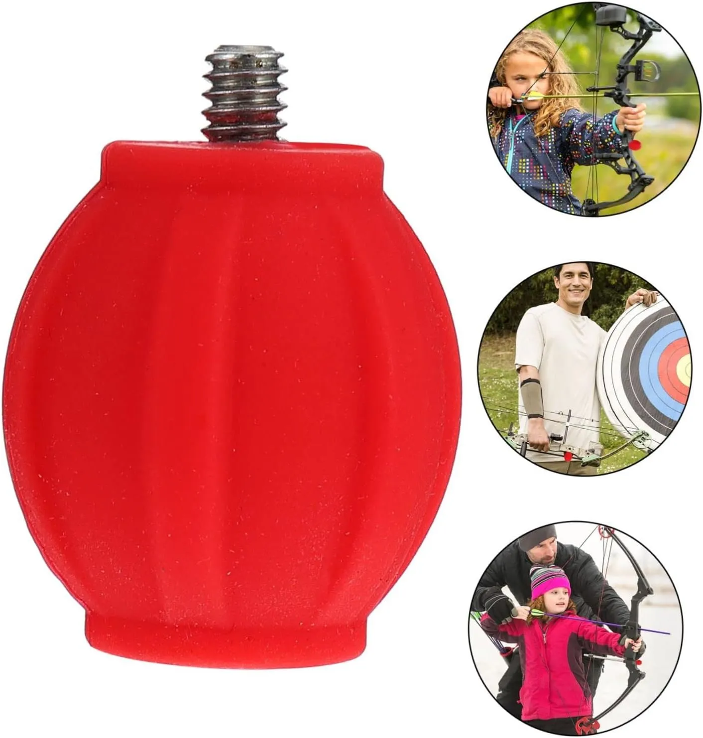 GALPADA Shock Absorber Carbon Hunting Recurve Stabilizer Fiberglass Compound Absorber Absorber Arrow Absorber