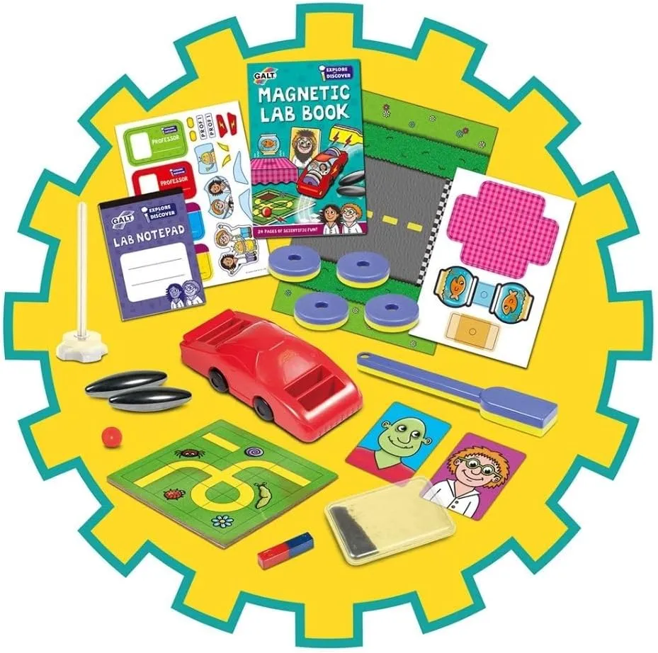 Galt Toys, Magnetic Lab, Science Kit for Kids, Ages 6 Years Plus