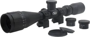 Gamo BSA Guns 270-412X40AOWRTB Sweet 270 AO 4X-12X 40mm Rifle Scope, Black