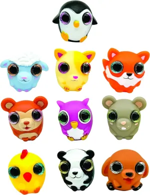 GEDDES Raymond Sparkle Pop Out Eye Toys - Pack of 20 - Wacky and Fun Eye-Popping Collectibles for Kids