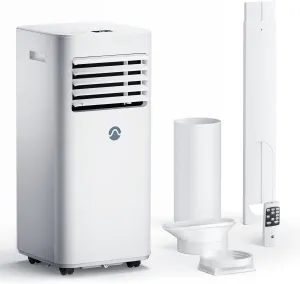GINOST Portable AC: 3-in-1 Unit for 450 Sq. Ft.