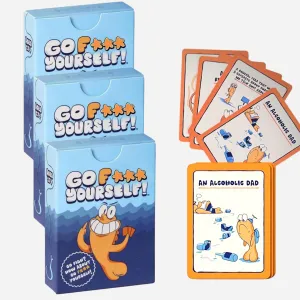 Go F K You Yourself Game for Adults - Hilarious F*ckin' Party Night Game for 2  Players, Friends & Coworkers - Gag Gift & Interactive Fun (3)
