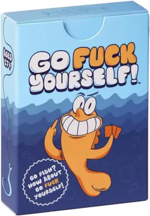 Go FU*K Yourself- The Go Fish Game of Life's Little Humiliations, 2025 Hilarious Adult Card for Parties, Game Nights, New Gag Gifts (One)