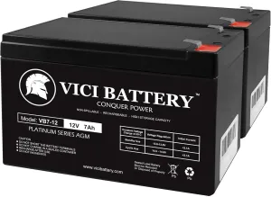 Go-Ped ESR 750H compatible replacement scooter battery by VICI Battery Brand - 2 Pack