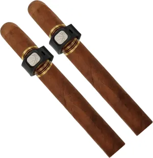 Golf Cart Accessory – Adjustable Magnetic Holder for Cigars 38 to 60 Ring Gauge – Perfect for Golfing, Grilling, Fishing, Travel, and Outdoor Fun，2 Pack