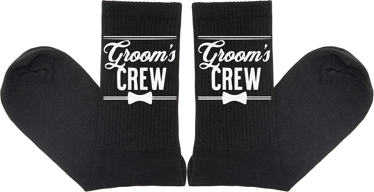 Grace Yonks Groomsman Gifts - Wedding Socks for Groom, Best Man, Father of the Bride or Groom