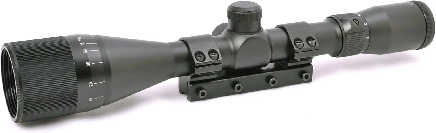 Hammers 3-9x40AO .177 .22 Magnum Spring Air Gun Rifle Scope with Mount