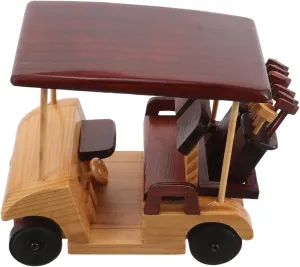 Handmade Vintage Vehicle Ornament for Decoration Rustic Desktop Bookshelf Accents for Car Lovers and Collectors