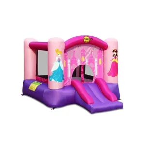 Happy Hop Princess Slide and Hoop Bouncer