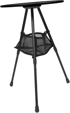 Happyyami Portable Camping Table Round Folding Card for Hiking Aluminum Alloy Rv Side Table Camping Accessories