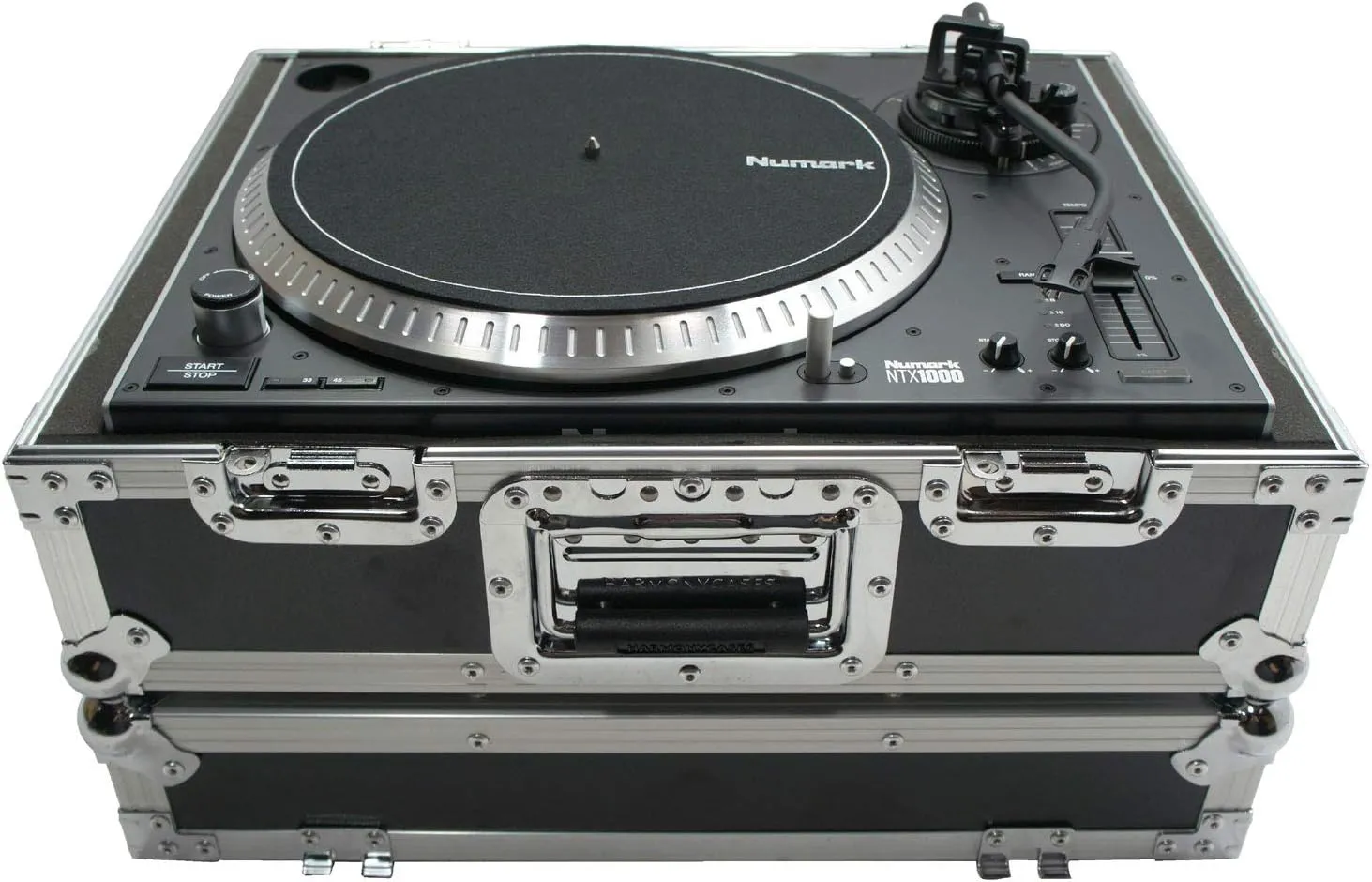 Harmony Audio HC1200BMKII-8 Compatible with Reloop RP-8000 Flight Foam DJ Turntable Custom Case
