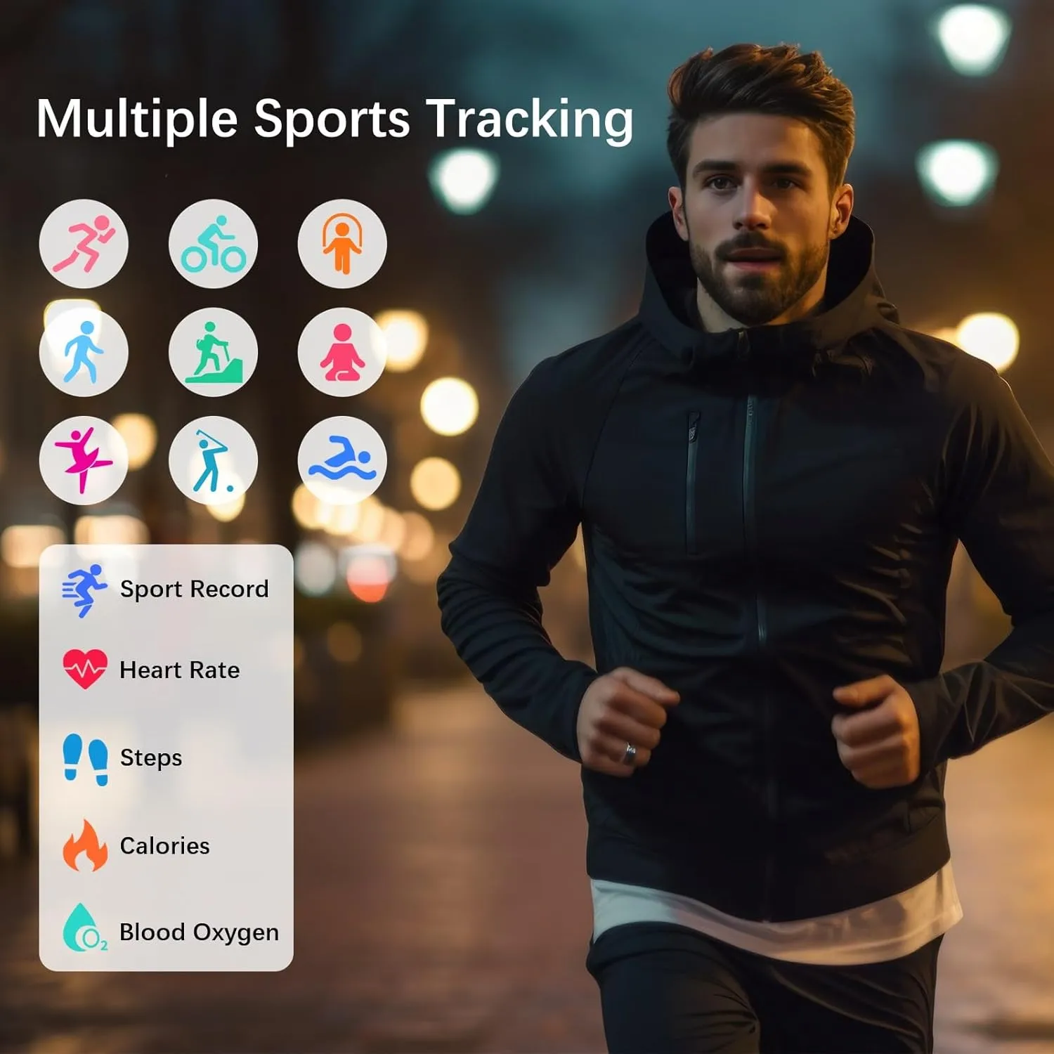 Health Rings for Women Men, Fitness Tracker with Heart Rate,Blood Oxygen, Blood Pressure, Sleep Tracker, Step Tracker, No Subscription Fee, IP68 Waterproof Smart Ring for iphone & Android (Silver 12#)