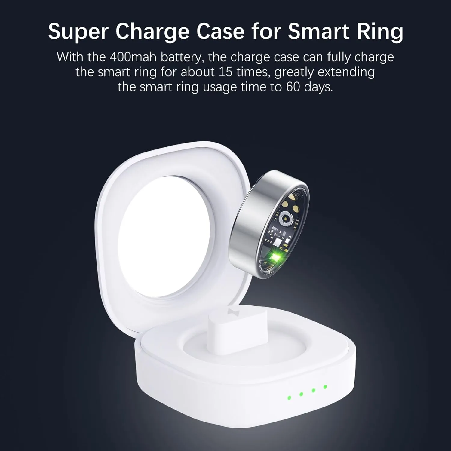Health Rings for Women Men, Fitness Tracker with Heart Rate,Blood Oxygen, Blood Pressure, Sleep Tracker, Step Tracker, No Subscription Fee, IP68 Waterproof Smart Ring for iphone & Android (Silver 12#)