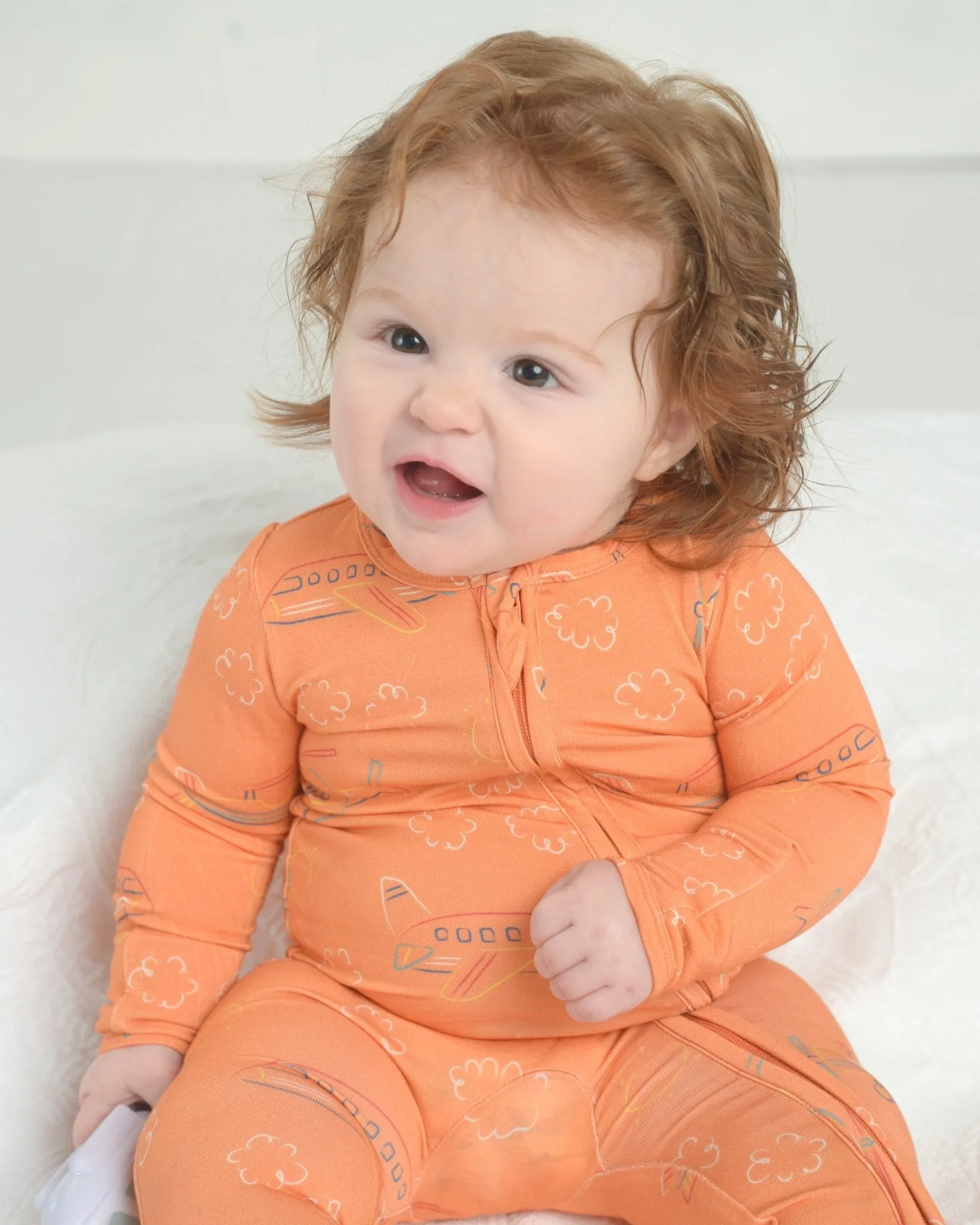 Helicopter Baby Footie Pajamas