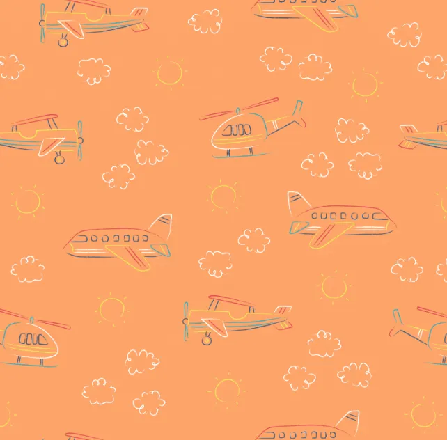 Helicopter Baby Footie Pajamas