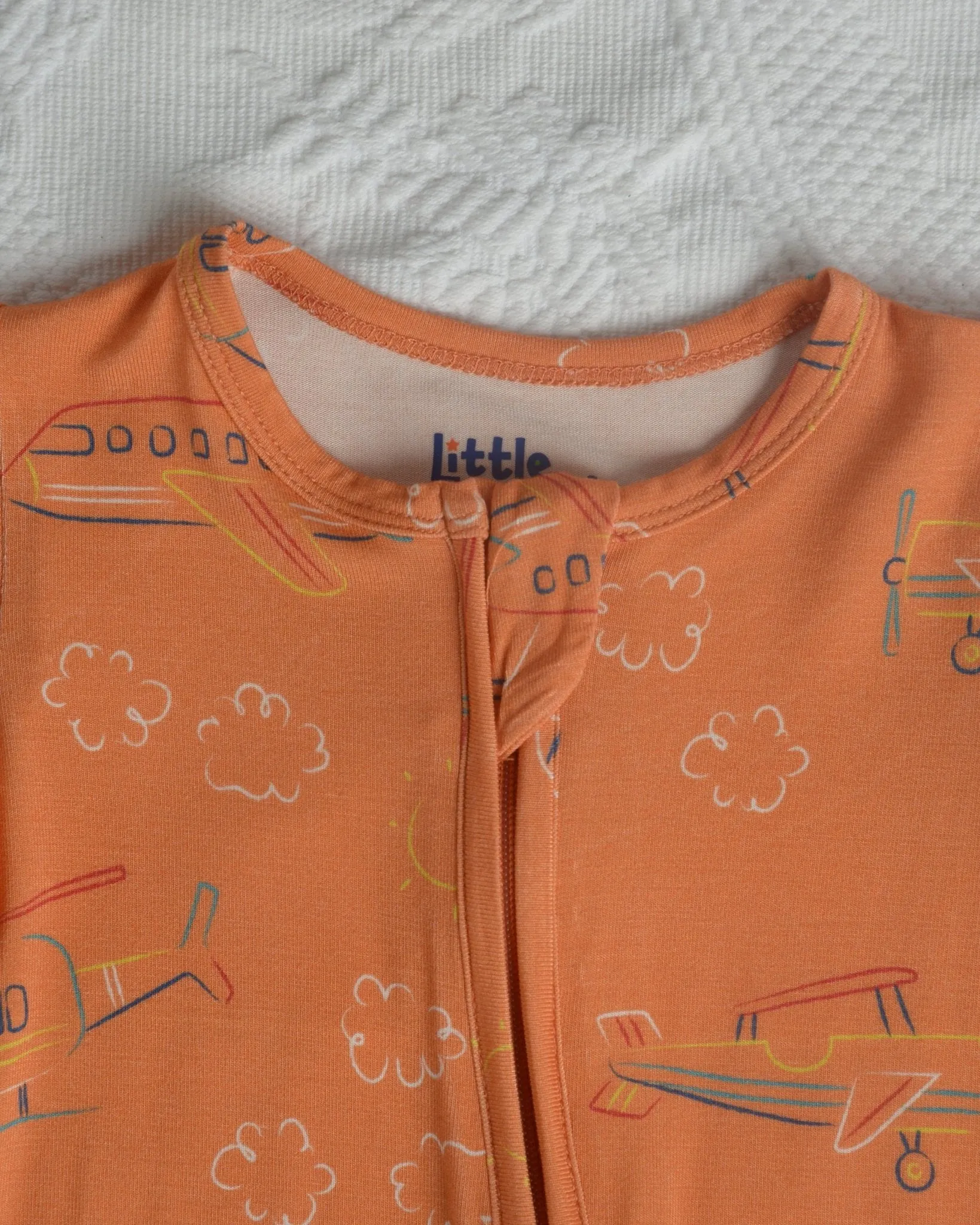 Helicopter Baby Footie Pajamas