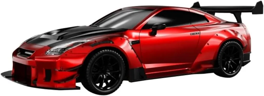 High-Speed RC Drift Car, 1:20 Scale 2.4G 4WD Stunt Remote Control Vehicle with LED Lights & Protective Features, RC Racing Toys for Hobbyist