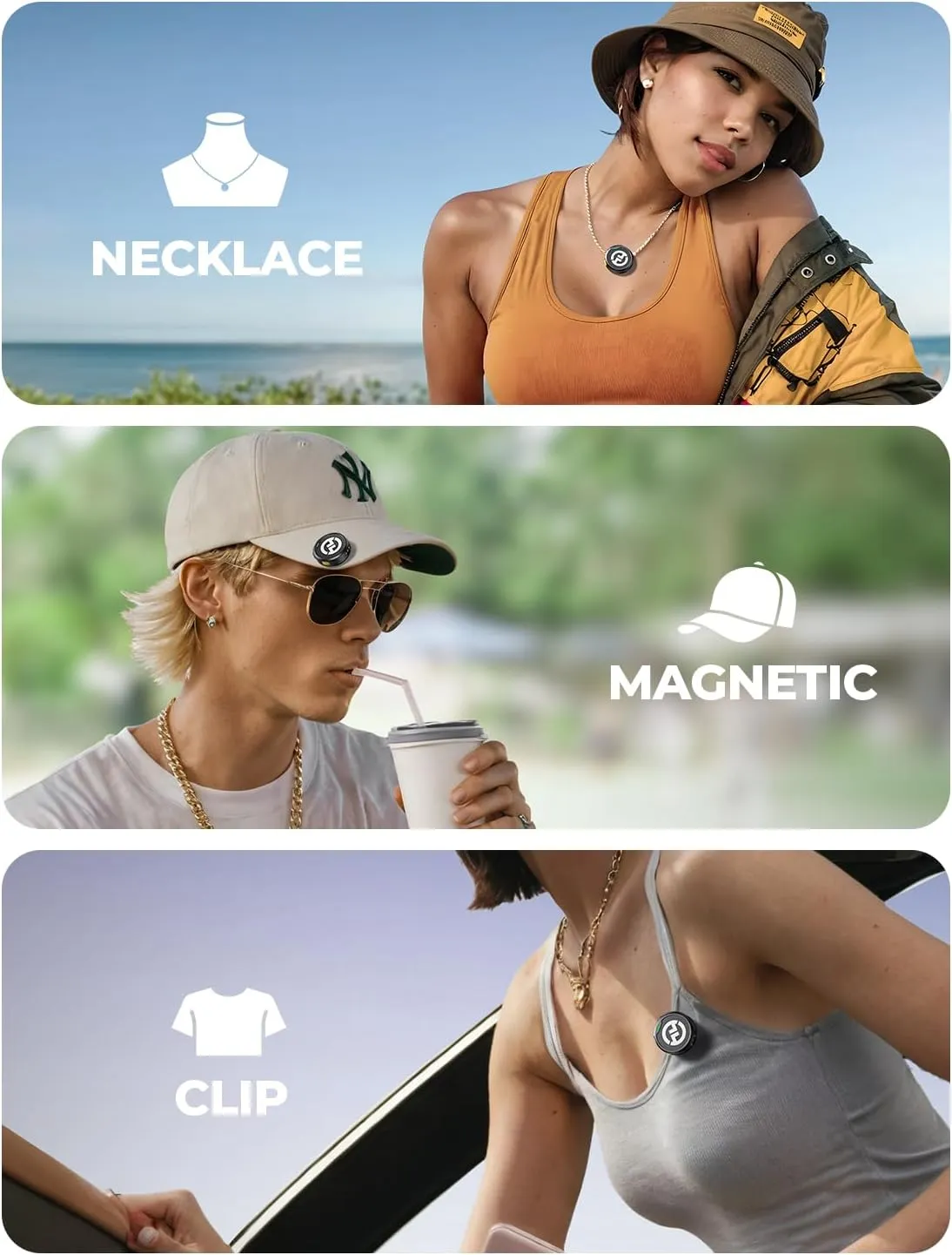 Hollyland Lark M2 Wireless Lavalier Microphone for Camera PC Laptop Phones, Mini Lapel Microphone Wireless, 48KHz 24Bit, 1000ft Range, Noise Cancellation, 30H Battery for Video Recording, Streaming
