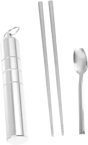 Homoyoyo Flatware Set with Storage Case Gold Flatware for Kitchen Dinnerware Sturdy Cutlery for Serving Utensils