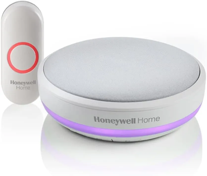 Honeywell Home RDWL415A Series 4 Portable Wireless Doorbell with Nightlight and Push Button