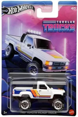 Hot Wheels 1987 Toyota Pickup Truck, Tubular Trucks 4/5