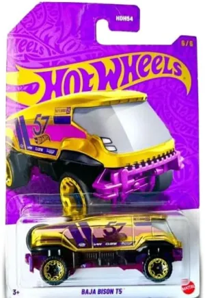 Hot Wheels Purple Baja Bison T5, 57th Anniversary 6/6, 1:64 Scale Diecast