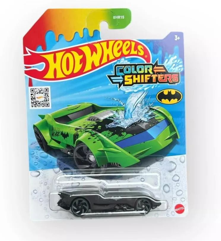 Hot Wheels The Batman Batmobile, Color Shifters, 1:64 Scale, Diecast Car