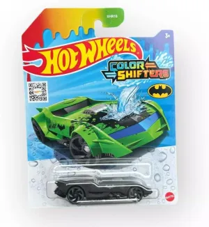 Hot Wheels The Batman Batmobile, Color Shifters, 1:64 Scale, Diecast Car