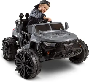 Huffy Bicycle Company Kids Battery-Powered Ride On Car Special Ops w/Lights, Sounds & MP3 Player