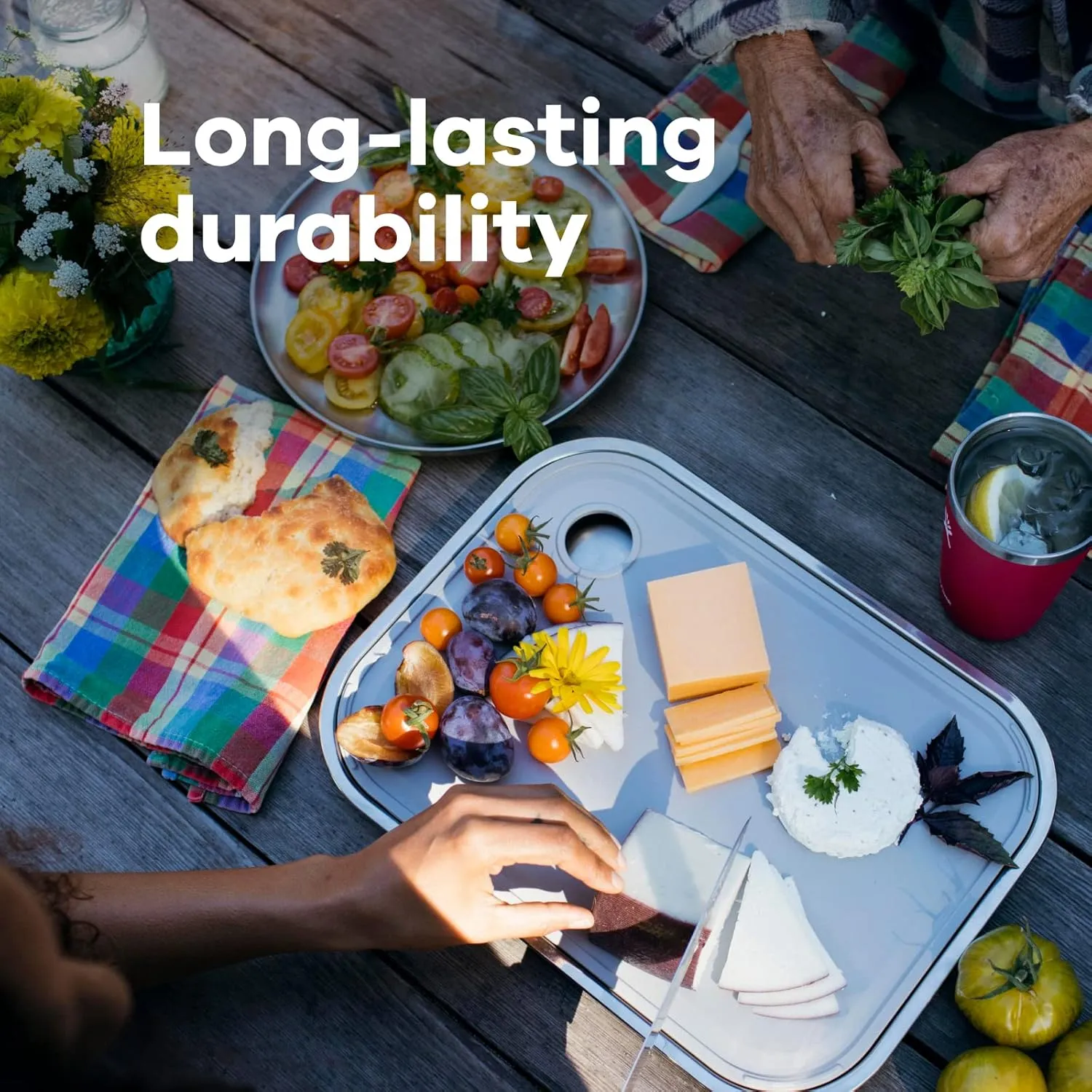 Hydro Flask Plate and Platter - Outdoor Kitchen Camping Travel Portable Dinnerware Food Container