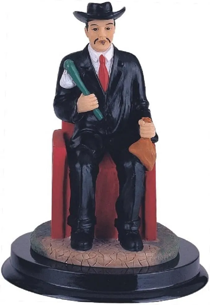 ICE ARMOR 5" H Saint Simon Statue Henri de Saint-Simon Holy Figurine Religious Decoration