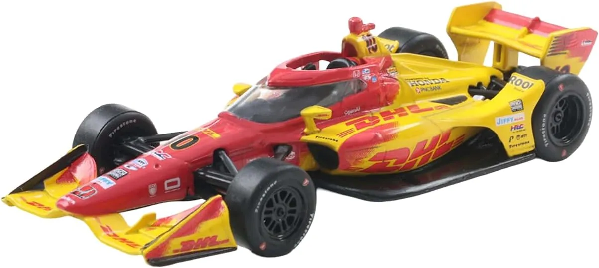 IXO IND64016 2025 Alex Palou #10 Ganassi Racing DHL - 1:64 Scale Die-Cast Model Car with Collector Storage Box