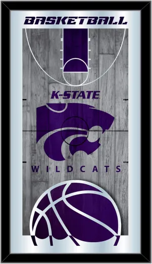 Kansas State 15" x 26" Basketball Mirror by Holland Bar Stool Company