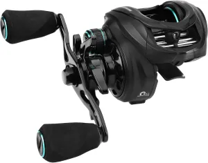 KastKing Verus Baitcasting Fishing Reel, 6oz Ultra Lightweight, Halo XII Magnetic Braking System, 9 1 MaxiDur Double Shielded Stainless Steel BB, Up to 18 Lbs Max Drag, 8.0:1/7.2:1 Gear Ratio
